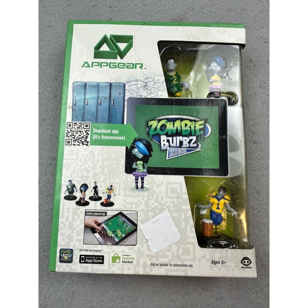 APPGEAR Zombie Burbz High Mobile Application Game NIB new in box‎ iPad Android